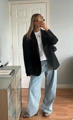 Lichte jeans, recht model, van Stradivarius, maat 40, Blauw, Ophalen of Verzenden, Zo goed als nieuw, W30 - W32 (confectie 38/40)