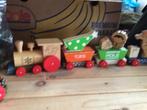 Vintage Houten Noordpool Express Trein Speelgoed, Diversen, Kerst, Ophalen of Verzenden, Zo goed als nieuw