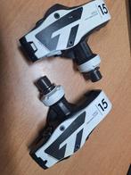 Time XPRO 15 Hollow Titan Carbon Race Pedalen Zwart/Wit, Fietsen en Brommers, Ophalen of Verzenden, Gebruikt, Racefiets, Crankstel of Pedalen