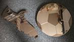 Spiegel in de vorm van voetbal & voetbalschoen 3D, Nieuw, Ophalen