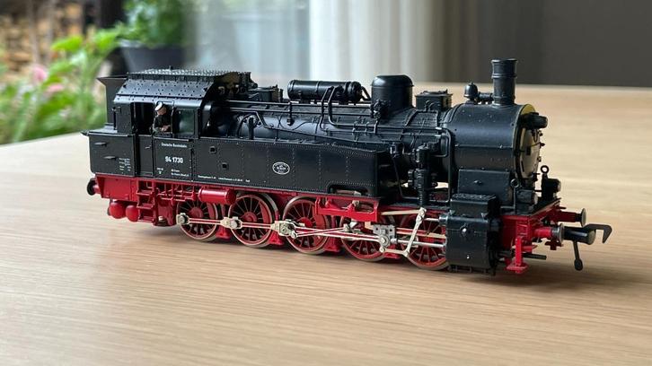 Fleischmann 4094 – Stoomlocomotief + machinist, Hobby en Vrije tijd, Modeltreinen | H0, Zo goed als nieuw, Locomotief, Gelijkstroom