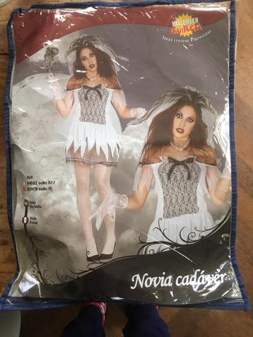 Bruidsjurkje met sluier maat M maar valt klein uit. beschikbaar voor biedingen