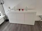 Mooie hoogglans witte dressoir kast, Huis en Inrichting, Kasten | Dressoirs, Ophalen, Zo goed als nieuw, 25 tot 50 cm