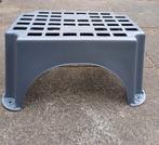 Solide caravanopstapje, Ophalen