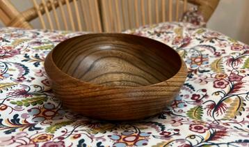 Supertoffe vintage houten schaal deens design? beschikbaar voor biedingen
