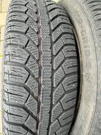 Winterbanden 165/60 R15 op stalen velg, Auto-onderdelen, Ophalen, Gebruikt, 15 inch, Banden en Velgen
