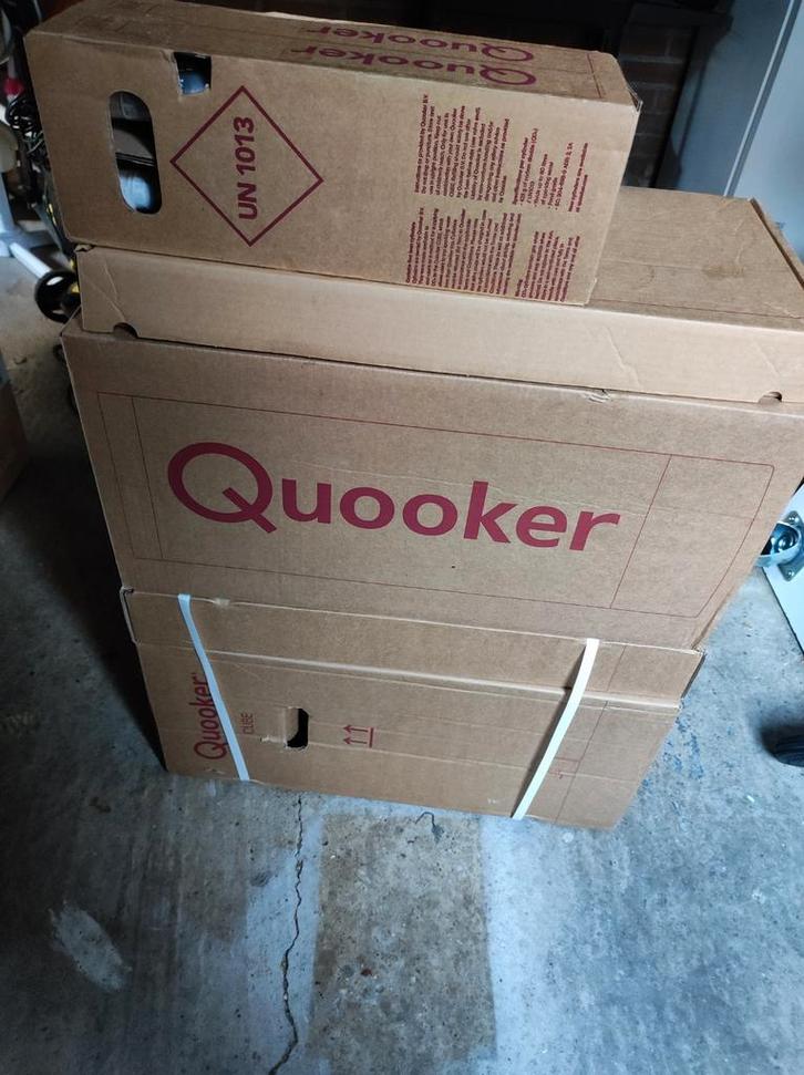 Quooker fusion round guntmetal met combi en Cube (5in1), Huis en Inrichting, Keuken | Keukenelementen, Nieuw, Ophalen of Verzenden
