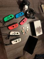 Nintendo Switch, Spelcomputers en Games, Switch OLED, Met games, Ophalen of Verzenden, Zo goed als nieuw