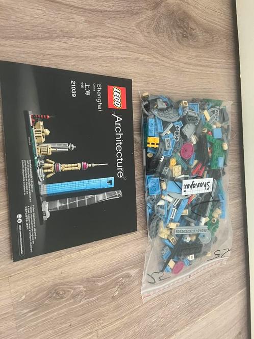 Lego architecture shanghai 21039, Kinderen en Baby's, Speelgoed | Duplo en Lego, Zo goed als nieuw, Lego, Complete set, Ophalen of Verzenden