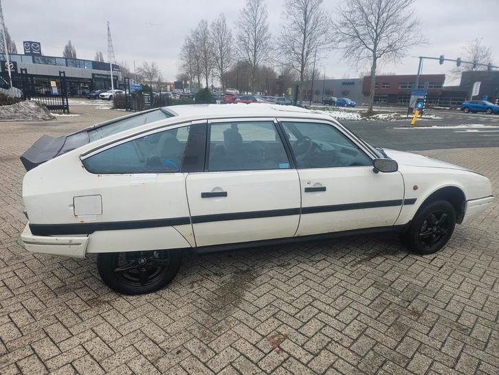 Heerlijk rijdende Citroën CX 2.2 TRS 1988 Wit lpg en apk, Auto's, Citroën, Particulier, CX, LPG, Sedan, Handgeschakeld, Origineel Nederlands