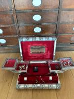 Grote sieraden doos, Sieraden, Tassen en Uiterlijk, Beautycases, Ophalen of Verzenden, Zo goed als nieuw, Zwart