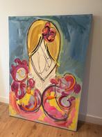 Schilderij uit Sevilla, 130x90cm, schilder Balcris, Antiek en Kunst, Ophalen