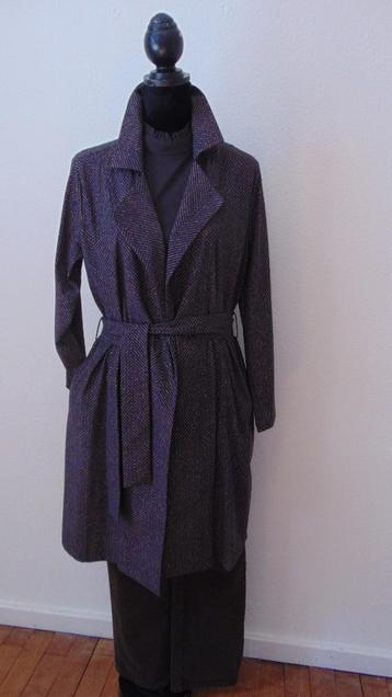 Donker bruine trenchcoat travel Studio Anneloes maat M   beschikbaar voor biedingen