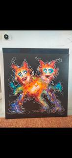 Caspar van houten olieverf op doek, Ophalen