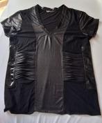 Fetish kinky herenshirt xl, Ophalen of Verzenden, Zo goed als nieuw, Maat 56/58 (XL), Zwart
