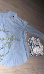 Polo Ralph Lauren Lichtblauw Overhemd - Maat S, Kleding | Heren, Overhemden, Ophalen of Verzenden, Zo goed als nieuw, Blauw, Halswijdte 38 (S) of kleiner