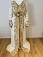 Witte Takshita/Marokkaanse Jurk M-XXL, Wit, Maat 46/48 (XL) of groter, Ophalen of Verzenden, Zo goed als nieuw