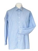 ROYAL CLASS gestreept overhemd, shirt, blauw/wit, Mt. 43, Blauw, Halswijdte 43/44 (XL), Zo goed als nieuw, Royal Class