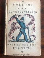 WO1 DUITS Neue Kriegslieder 1914 met kleuren afbeeldingen, Duitsland, Boek of Tijdschrift, Landmacht, Verzenden