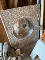 Gootsteen inclusief kraan, Huis en Inrichting, Keuken | Keukenelementen, Ophalen, Gebruikt, 25 tot 50 cm, Minder dan 100 cm