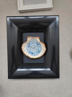 Lijst met schelp vissen Delfts blauw keuken, Overige materialen, Minder dan 50 cm, Gebruikt, Ophalen of Verzenden