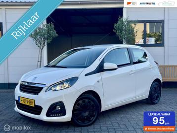 Peugeot 108 1.0 e-VTi|RIJKLAAR|A-C|BTW|CARPLAY|LED|PDC|USB! beschikbaar voor biedingen