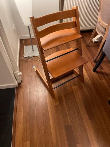 Houten Meegroeistoel - Stokke Tripp Trapp? beschikbaar voor biedingen