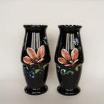 Vaas (2x) Booms Glas, Antiek en Kunst, Antiek | Glas en Kristal, Ophalen of Verzenden
