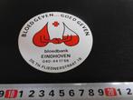 sticker EHV Bloedbank Eindhoven DS. Th. Fliednerstraat 1B, Ophalen, Zo goed als nieuw