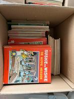 Doos vol Suske & Wiske stripboeken plus aantal Jerom, Meerdere stripboeken, Ophalen, Gelezen