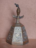 Antieke tafelbel handbel Rochefort hotel balie tafel bel '30, Ophalen of Verzenden, Koper