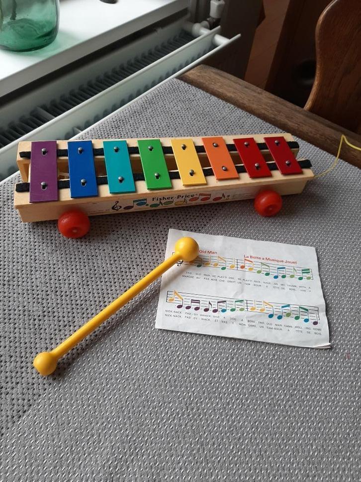 Fisher Price Xylofoon    pull a tune, Kinderen en Baby's, Speelgoed | Fisher-Price, Gebruikt, Duw- of Trekspeelgoed, Met geluid
