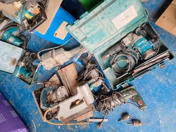 Opruiming diverse bouwgereedschap beschikbaar voor biedingen