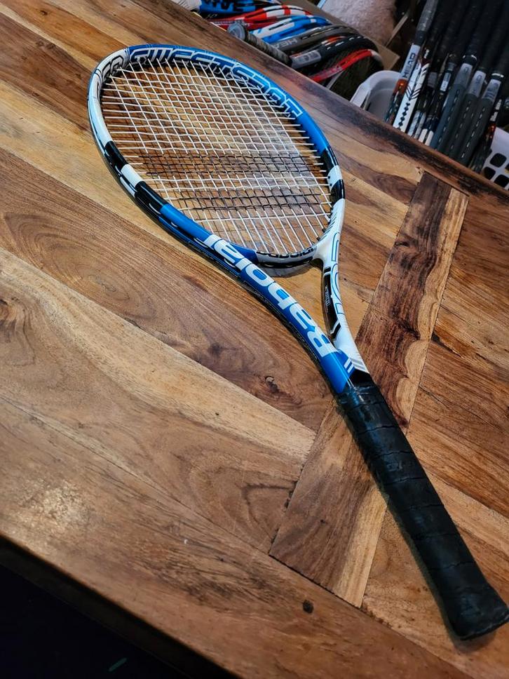 Babolat Pulsion 102 Tennisracket 270 gram L1, Sport en Fitness, Tennis, Gebruikt, Racket, Babolat, L1, Ophalen of Verzenden