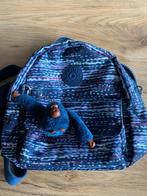 Mini kipling Rosalind rugtasje Textured waves(nr.20 D2), Verzenden, Zo goed als nieuw, Blauw, Overige typen
