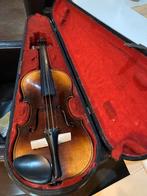 Oude viool met houten koffer, Muziek en Instrumenten, Gebruikt, Viool, Ophalen of Verzenden, 4/4-viool