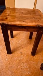 Eettafel of bijzet Tafeltje 70 x 70 x 70, Minder dan 55 cm, Rond, Ophalen of Verzenden, Zo goed als nieuw