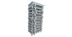 Gaascontainer inklapbaar, Ophalen, Doos, 60 cm of meer, Nieuw