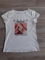 leuk wit t-shirt met strass maat 164-170, Meisje, Ophalen of Verzenden, Zo goed als nieuw, Shirt of Longsleeve
