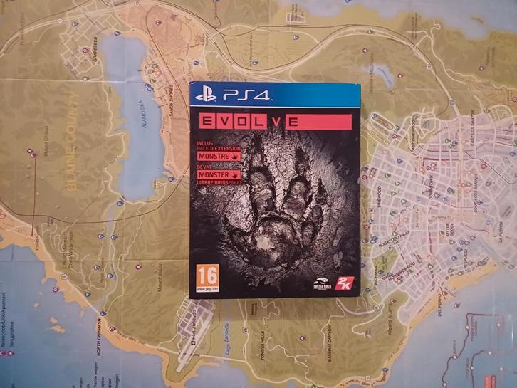 Evolve ps4, Spelcomputers en Games, Games | Sony PlayStation 4, Zo goed als nieuw, Avontuur en Actie, 1 speler, Vanaf 18 jaar