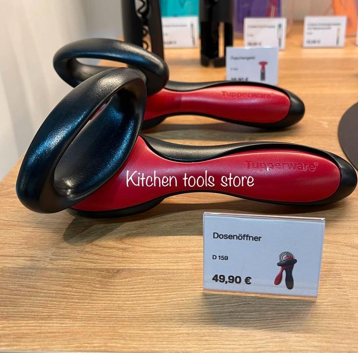 Tupperware blik opener ergologics op voorraad, Huis en Inrichting, Keuken | Tupperware, Nieuw, Overige typen, Ophalen of Verzenden