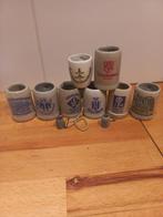 Duitse mini bierpullen 10 stuks, Ophalen of Verzenden, Glas of Glazen, Overige merken