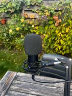 Maono USB microfoon + armstand (compleet set), Ophalen, Zo goed als nieuw, Studiomicrofoon