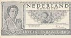 Nederland 2,5 gulden 1949 Juliana reclamebiljet, Postzegels en Munten, Bankbiljetten | Nederland, Los biljet, 2½ gulden, Ophalen of Verzenden