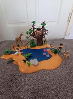 Playmobil safari uitkijkpost (4827) + struisvogels met nest, Kinderen en Baby's, Speelgoed | Playmobil, Ophalen, Zo goed als nieuw