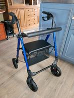 Rollator nova blauw, Ophalen, Lichtgewicht, Zo goed als nieuw