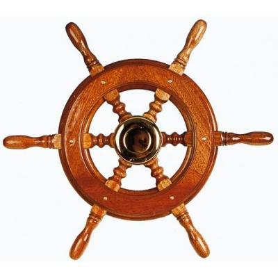 Stuurwiel hout type 2, Watersport en Boten, Bootonderdelen, Nieuw