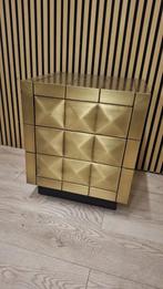 ladekast 3 laden goud model Collada van Richmond Interiors, Ophalen, Richmond Interiors model Collada, Metaal, Richmond Interiors