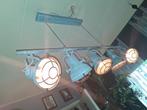 5 spots industriële hanglamp, Huis en Inrichting, Ophalen of Verzenden, Zo goed als nieuw