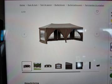 Party / pop up tent met zijwanden. beschikbaar voor biedingen